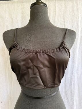 Forever 21 Black‎ Crop Top Bralette | S | Y2K Minimalist Basic Layering